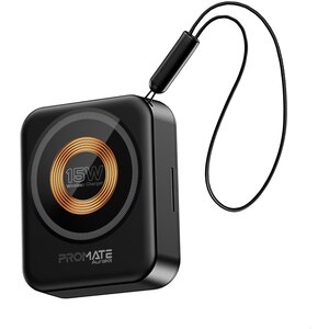 Kit multifunctional cu incarcator wireless PROMATE AuraKit, negru Kit multifunctional cu incarcator wireless PROMATE AuraKit, negru