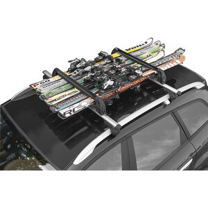 Suport auto ski/snowboard MENABO Silver Ice Black Edition, 6 perechi Suport auto ski/snowboard MENABO Silver Ice Black Edition, 6 perechi