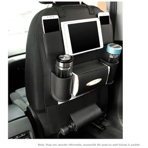 Organizator scaun ROLL FAST 10250R, 56 x 40 cm, negru Organizator scaun ROLL FAST 10250R, 56 x 40 cm, negru