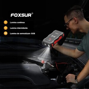 Robot pornire FOXSUR FJS-700, 26800mAh, 800A, 12V Robot pornire FOXSUR FJS-700, 26800mAh, 800A, 12V