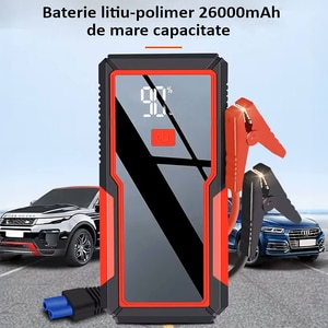 Robot pornire ROLL FAST 11581R, 26000mAh, 2000A, 12V Robot pornire ROLL FAST 11581R, 26000mAh, 2000A, 12V