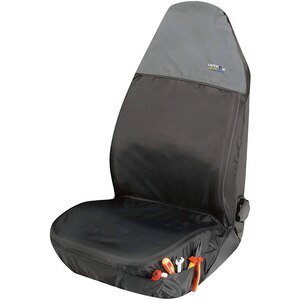 Husa scaun WALSER Outdoor Sports, poliester, gri-negru Husa scaun WALSER Outdoor Sports, poliester, gri-negru
