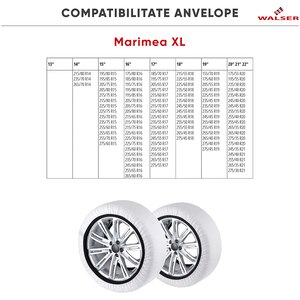 Huse antiderapante auto WALSER Ultra Grip XL, textil, 2buc, alb Huse antiderapante auto WALSER Ultra Grip XL, textil, 2buc, alb