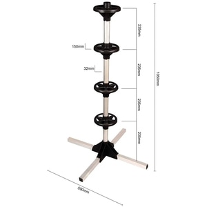 Suport anvelope vertical ROLL FAST 15105R, 4 anvelope, max 225mm latime Suport anvelope vertical ROLL FAST 15105R, 4 anvelope, max 225mm latime