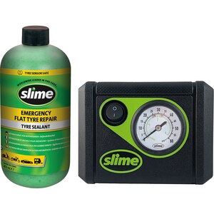 Compresor auto SLIME 15156 + pachet antipana, 473ml Compresor auto SLIME 15156 + pachet antipana, 473ml