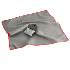Laveta microfibra cu perie WALSER 16163, 40 x 40cm, 1buc Laveta microfibra cu perie WALSER 16163, 40 x 40cm, 1buc
