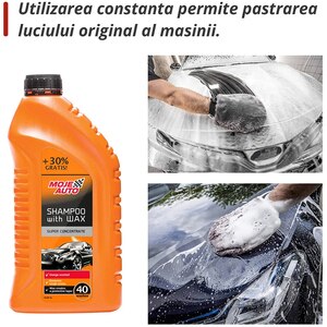 Sampon auto cu ceara MOJE AUTO 19027, 1.3l Sampon auto cu ceara MOJE AUTO 19027, 1.3l