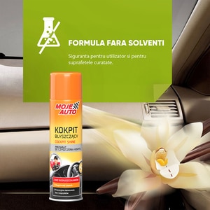 Spray bord MOJE AUTO 19562, vanilie, 500ml Spray bord MOJE AUTO 19562, vanilie, 500ml