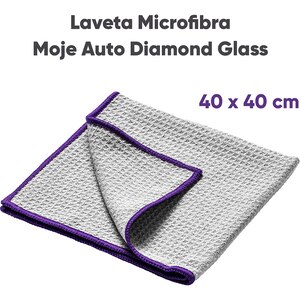 Laveta microfibra geamuri MOJE AUTO 19664, 40 x 40cm, gri Laveta microfibra geamuri MOJE AUTO 19664, 40 x 40cm, gri