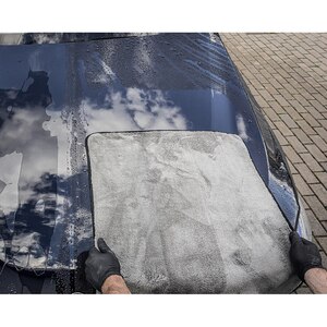 Prosop microfibra MOJE AUTO Detailer, 90 x 60cm, gri-portocaliu Prosop microfibra MOJE AUTO Detailer, 90 x 60cm, gri-portocaliu