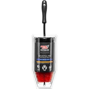 Perie curatat jante MOJE AUTO Detailer, negru-rosu Perie curatat jante MOJE AUTO Detailer, negru-rosu
