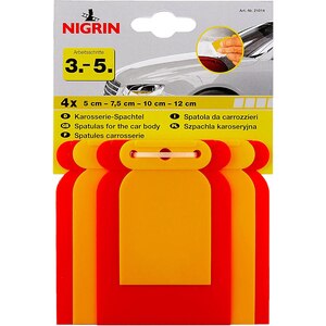 Set 4 spacluri auto NIGRIN 21014, plastic, latime 5/7.5/10/12cm Set 4 spacluri auto NIGRIN 21014, plastic, latime 5/7.5/10/12cm