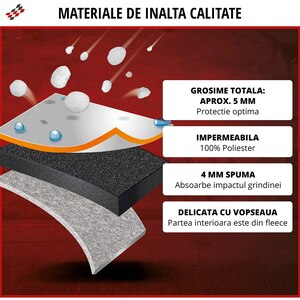 Prelata auto WALSER Perma Protect M, 425 x 162 x 117 cm, gri Prelata auto WALSER Perma Protect M, 425 x 162 x 117 cm, gri