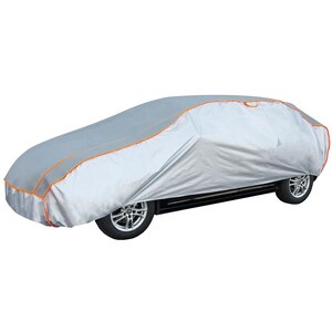 Prelata auto WALSER L, 475 x 162 x 117 cm, antigrindina, argintiu-negru Prelata auto WALSER L, 475 x 162 x 117 cm, antigrindina, argintiu-negru
