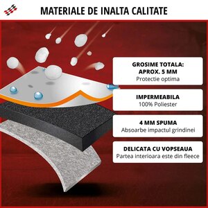 Prelata auto WALSER XL SUV, 520 x 185 x 155 cm, antigrindina, argintiu-negru Prelata auto WALSER XL SUV, 520 x 185 x 155 cm, antigrindina, argintiu-negru