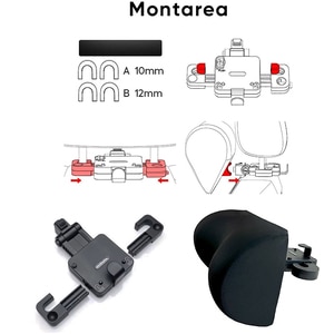 Perna tetiera ROLL FAST 50018R, ergonomic, negru Perna tetiera ROLL FAST 50018R, ergonomic, negru