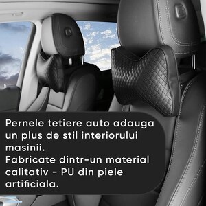 Perne tetiera ROLL FAST 50059R, 27 x 19 x 10 cm, 2buc, negru Perne tetiera ROLL FAST 50059R, 27 x 19 x 10 cm, 2buc, negru