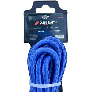 Chinga elastica CARMAX, 8mm x 150cm, 2 buc, albastru Chinga elastica CARMAX, 8mm x 150cm, 2 buc, albastru