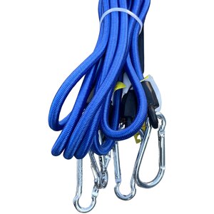 Chinga elastica CARMAX, 8mm x 150cm, 2 buc, albastru Chinga elastica CARMAX, 8mm x 150cm, 2 buc, albastru