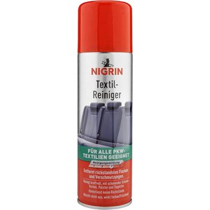 Spray curatat tapiterie textila NIGRIN 72981, 300ml Spray curatat tapiterie textila NIGRIN 72981, 300ml