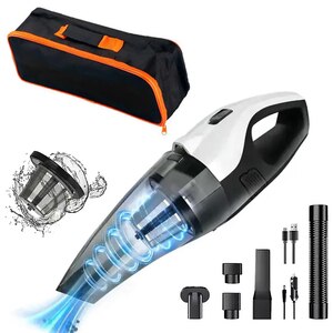 Aspirator auto ROLL FAST 81810R, 150W, alb-negru Aspirator auto ROLL FAST 81810R, 150W, alb-negru