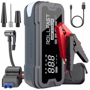 Starter auto cu compresor aer ROLL FAST 90082R, 12V, 4000A Starter auto cu compresor aer ROLL FAST 90082R, 12V, 4000A