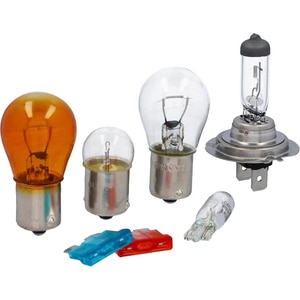 Kit rezerva becuri auto UNITEC 91301, H7, 55W + Siguranta de 10A si 15A Kit rezerva becuri auto UNITEC 91301, H7, 55W + Siguranta de 10A si 15A