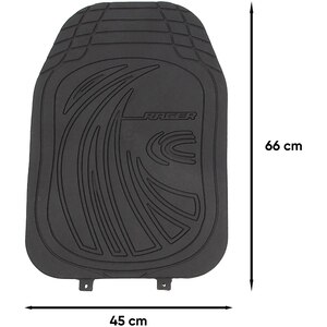 Set 4 covorase auto ROLL FAST 91571R Racer, PVC, 4 buc, negru Set 4 covorase auto ROLL FAST 91571R Racer, PVC, 4 buc, negru