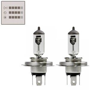 Becuri auto Xenon AEG White Xenon, H4, 60/55W, 2buc Becuri auto Xenon AEG White Xenon, H4, 60/55W, 2buc