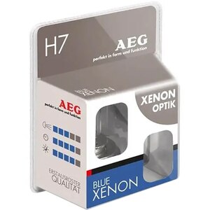 Becuri auto Xenon AEG Blue Xenon, H7, 55W, 2buc Becuri auto Xenon AEG Blue Xenon, H7, 55W, 2buc