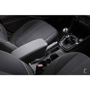 Cotiera auto RATI Armster, Ford Puma, Focus 2018-Prezent, negru Cotiera auto RATI Armster, Ford Puma, Focus 2018-Prezent, negru