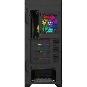 Carcasa PC AQIRYS Avior, USB 3.0, Fara sursa, iluminare ARGB, negru Carcasa PC AQIRYS Avior, USB 3.0, Fara sursa, iluminare ARGB, negru