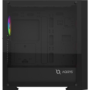 Carcasa PC AQIRYS Avior, USB 3.0, Fara sursa, iluminare ARGB, negru Carcasa PC AQIRYS Avior, USB 3.0, Fara sursa, iluminare ARGB, negru