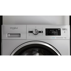 Masina de spalat rufe frontala semiprofesionala WHIRLPOOL AWG 1114SD, 11 kg, 1400rpm, Clasa A, argintiu Masina de spalat rufe frontala semiprofesionala WHIRLPOOL AWG 1114SD, 11 kg, 1400rpm, Clasa A, argintiu
