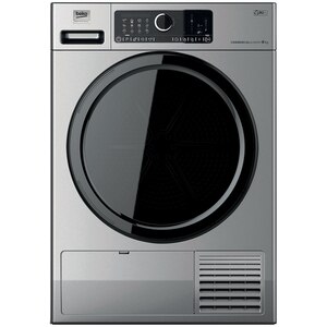 Uscator de rufe BEKO PROFESSIONAL AWZ 8HPS/PRO BP, Pompa de caldura, 8 kg, 15 programe, Clasa D, argintiu Uscator de rufe BEKO PROFESSIONAL AWZ 8HPS/PRO BP, Pompa de caldura, 8 kg, 15 programe, Clasa D, argintiu