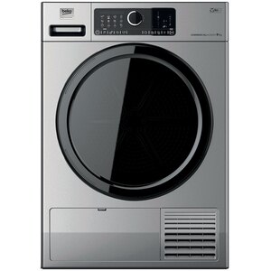 Uscator de rufe BEKO PROFESSIONAL AWZ 9HPS/PRO BP, Pompa de caldura, 9 kg, 15 programe, Clasa D, argintiu Uscator de rufe BEKO PROFESSIONAL AWZ 9HPS/PRO BP, Pompa de caldura, 9 kg, 15 programe, Clasa D, argintiu