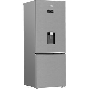 Combina frigorifica BEKO B3RCNE564HDXB1, No Frost, 490 l, H 192 cm, Clasa E, Dozator apa, argintiu Combina frigorifica BEKO B3RCNE564HDXB1, No Frost, 490 l, H 192 cm, Clasa E, Dozator apa, argintiu