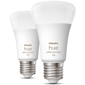 Set Bec LED PHILIPS Hue 8719514291317 A60 9W (60W), E27, Lumina RGB Set Bec LED PHILIPS Hue 8719514291317 A60 9W (60W), E27, Lumina RGB