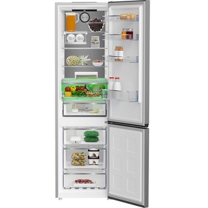 Combina frigorifica BEKO B5RCNA406HXB3, No Frost, 355 l, H 203.5 cm, Clasa C, argintiu Combina frigorifica BEKO B5RCNA406HXB3, No Frost, 355 l, H 203.5 cm, Clasa C, argintiu