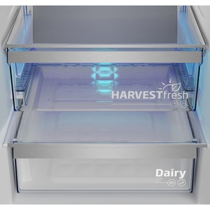 Combina frigorifica BEKO B5RCNA406HXB3, No Frost, 355 l, H 203.5 cm, Clasa C, argintiu Combina frigorifica BEKO B5RCNA406HXB3, No Frost, 355 l, H 203.5 cm, Clasa C, argintiu