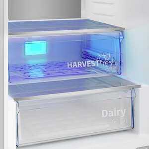 Combina frigorifica BEKO B7RCNA408HXP, No Frost, 355 l, H 203.5 cm, Clasa A, argintiu Combina frigorifica BEKO B7RCNA408HXP, No Frost, 355 l, H 203.5 cm, Clasa A, argintiu