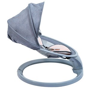 Leagan electric portabil BUF BOOF W5PINK, 0 luni+, roz-gri Leagan electric portabil BUF BOOF W5PINK, 0 luni+, roz-gri