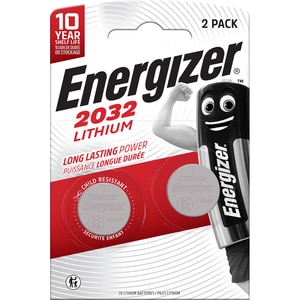 Baterii litiu ENERGIZER CR2032, 3 V, 2 bucati Baterii litiu ENERGIZER CR2032, 3 V, 2 bucati