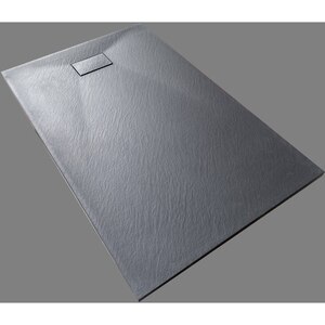 Cadita dus SANOTECHNIK 1280B, 120 x 80 cm, SMC, negru Cadita dus SANOTECHNIK 1280B, 120 x 80 cm, SMC, negru
