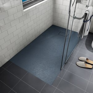 Cadita dus SANOTECHNIK 8080B, 80 x 80 cm, SMC, negru Cadita dus SANOTECHNIK 8080B, 80 x 80 cm, SMC, negru