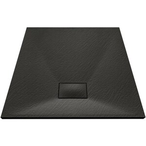 Cadita dus SANOTECHNIK 9090B, 90 x 90 cm, SMC, negru Cadita dus SANOTECHNIK 9090B, 90 x 90 cm, SMC, negru
