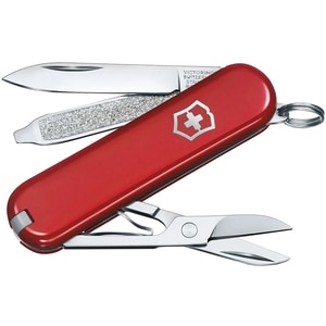 Briceag VICTORINOX Classic SD 0.6223.G, 7 functii, maner ABS, rosu Briceag VICTORINOX Classic SD 0.6223.G, 7 functii, maner ABS, rosu