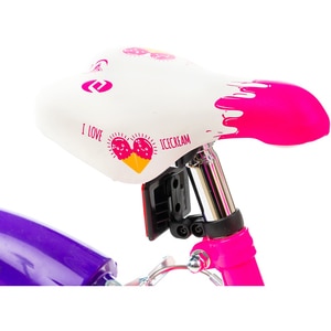 Bicicleta copii DHS Icecream, roata 14", frana V-brake, roz Bicicleta copii DHS Icecream, roata 14", frana V-brake, roz