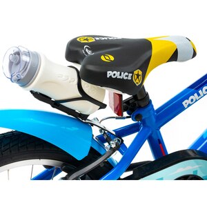 Bicicleta copii DHS Police, roata 16", frana V-brake, albastru Bicicleta copii DHS Police, roata 16", frana V-brake, albastru