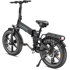Bicicleta asistata electric ULZOMO Dune, roata 20", motor 750W, viteza maxima 25km/h, negru Bicicleta asistata electric ULZOMO Dune, roata 20", motor 750W, viteza maxima 25km/h, negru